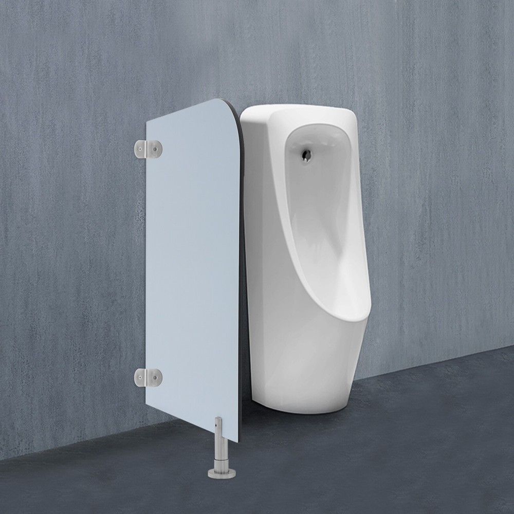 Wall-Mounted Men Urinal Partition Screen, Urinal Partition Divider Screen Blue