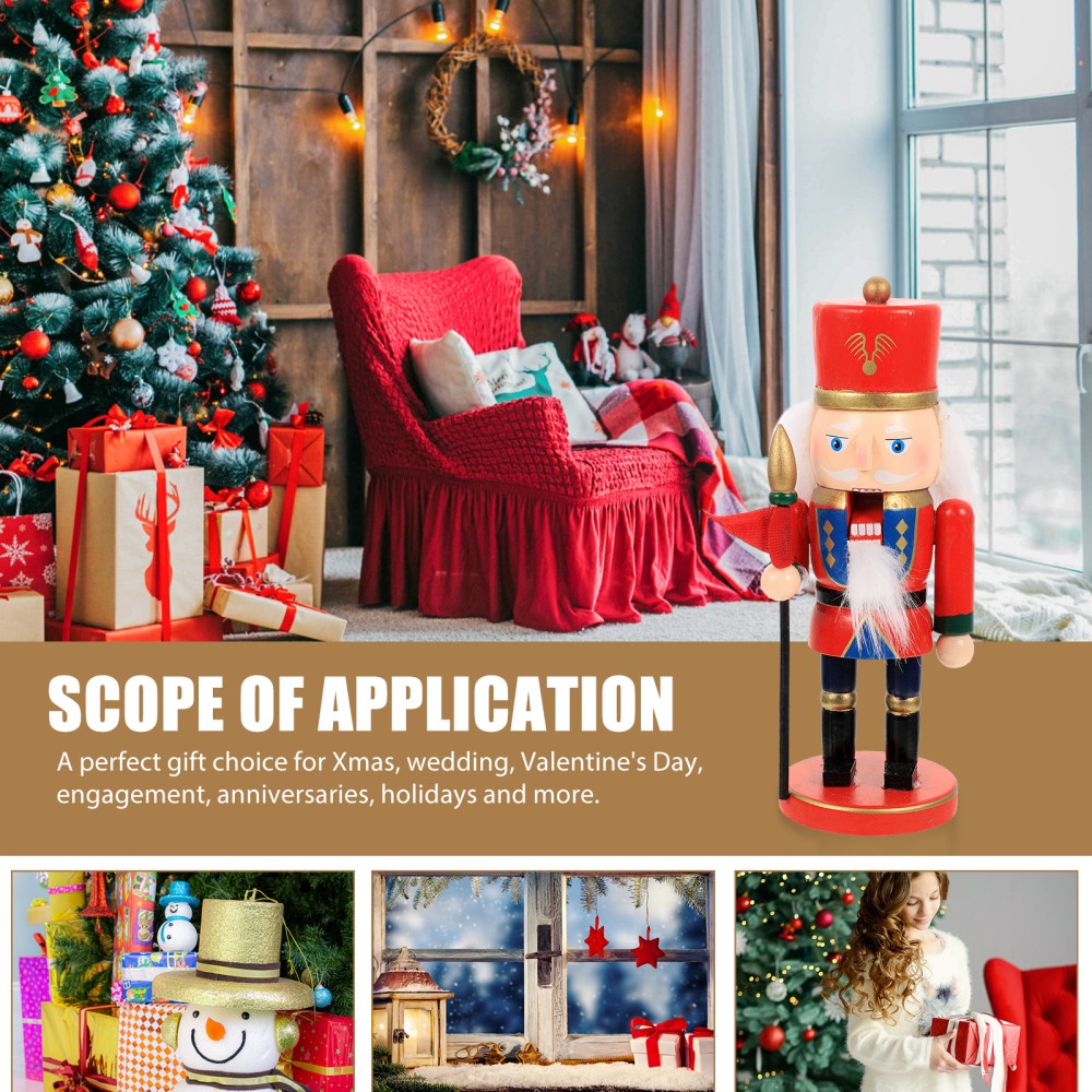 Table Decor Soldier Ornaments Nutcracker Ornaments Christmas Nutcrackers