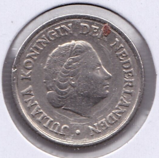 1950 Netherlands 25 Cent L2