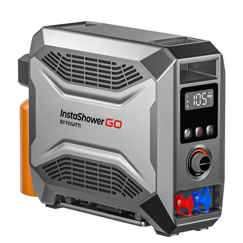 FOGATTI Portable Water Heater, Tankless Water Heater, Camping Heater With Pump