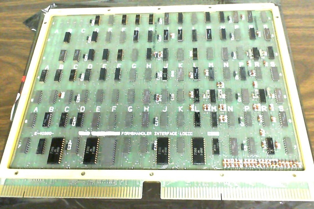 RARE VINTAGE NCR E-40380 FORMS HANDLER INTERFACE LOGIC MODULE
