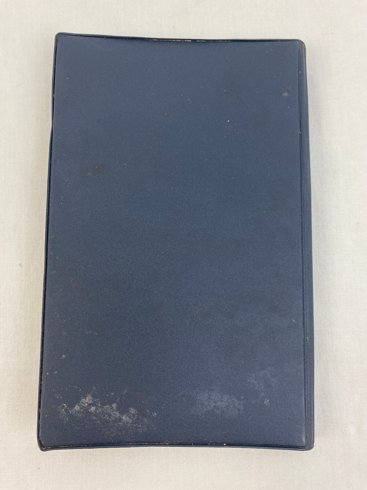 1969 Strategic Air Command First Team Notebook Offutt US Air Force & Itinerary