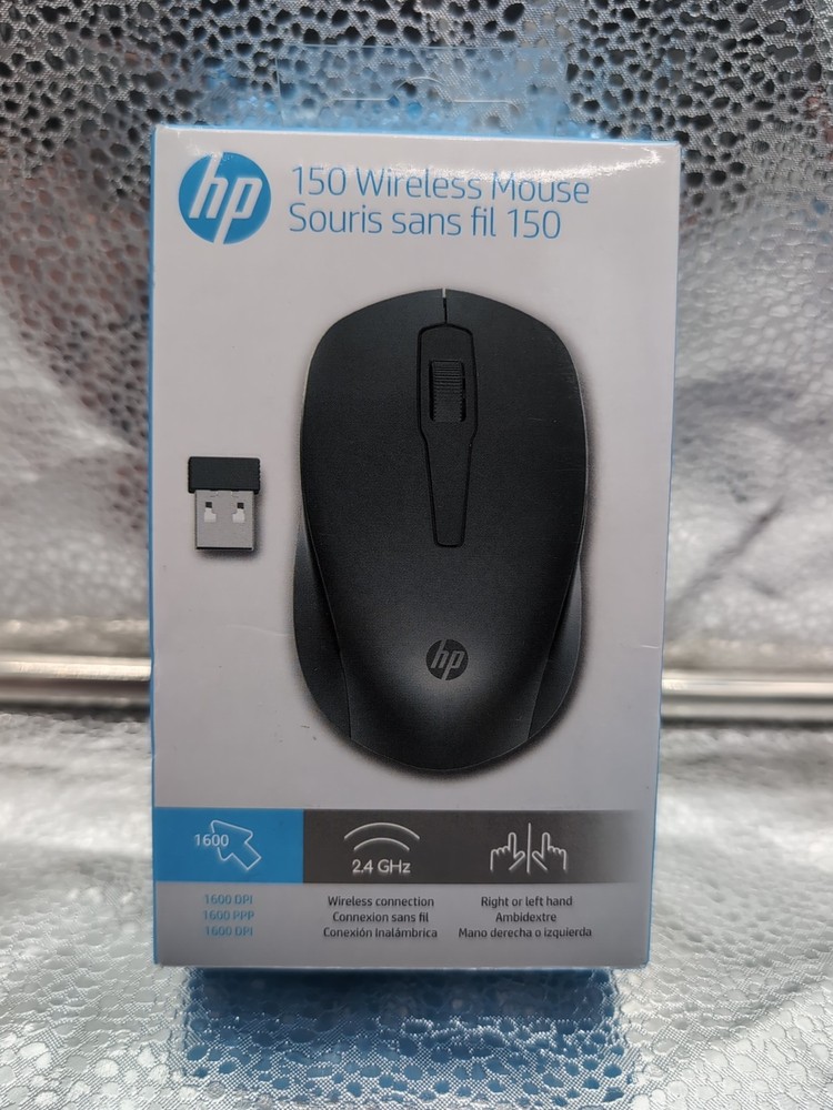 New Open Box! HP 150 Wireless Mouse (2S9L1AA)