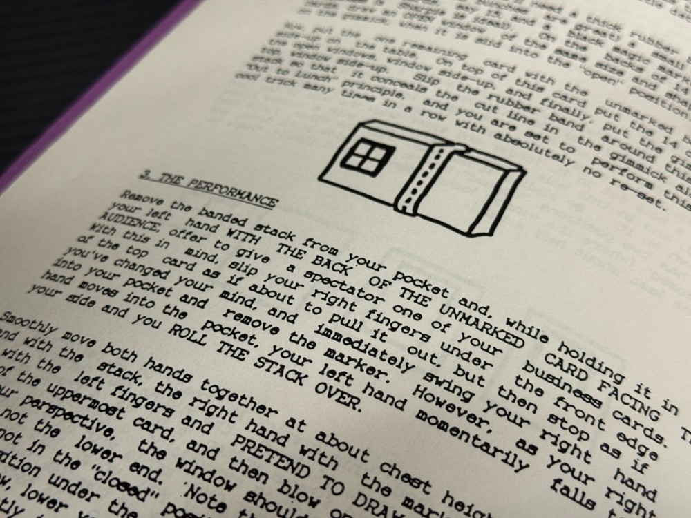 Jay Sankey 1996 Magician Magic Lecture Notes