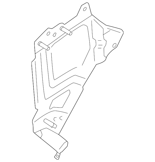 Genuine Mitsubishi Mount Bracket AX000062