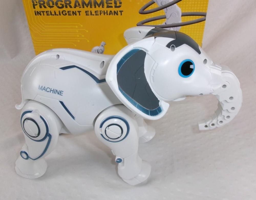 CODO PROGRAMMABLE & INTERACTIVE ELEPHANT 7 VOICE COMMANDS BY JUPITER CREATIONS