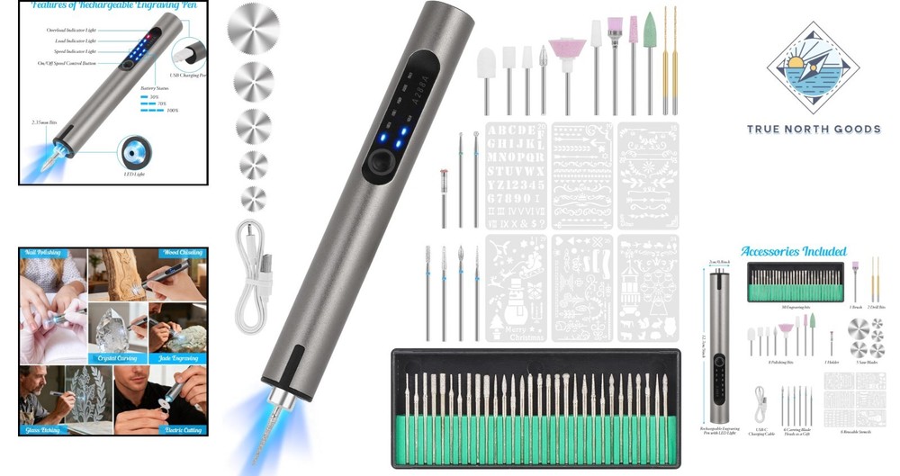 Customizer Engraving Pen (Formerly Culiau): Ultimate Cordless Portable Tool