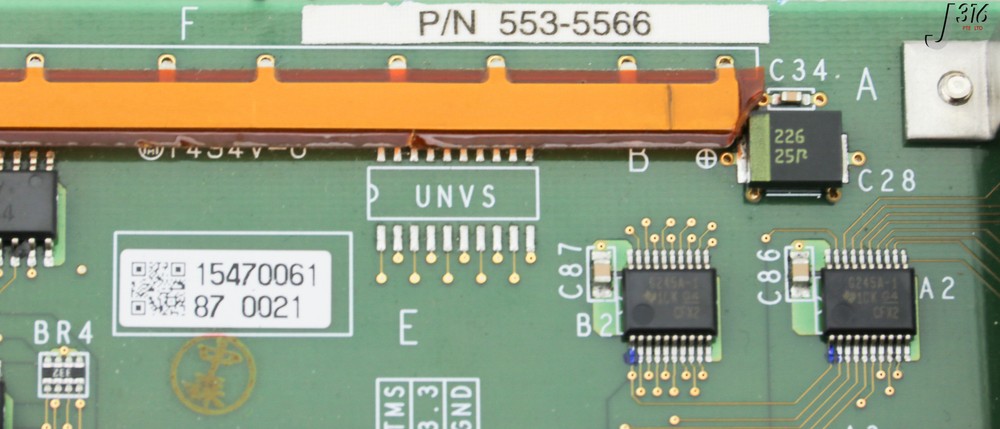 32732 HITACHI PCB, EOMC100 BOARD 553-5566