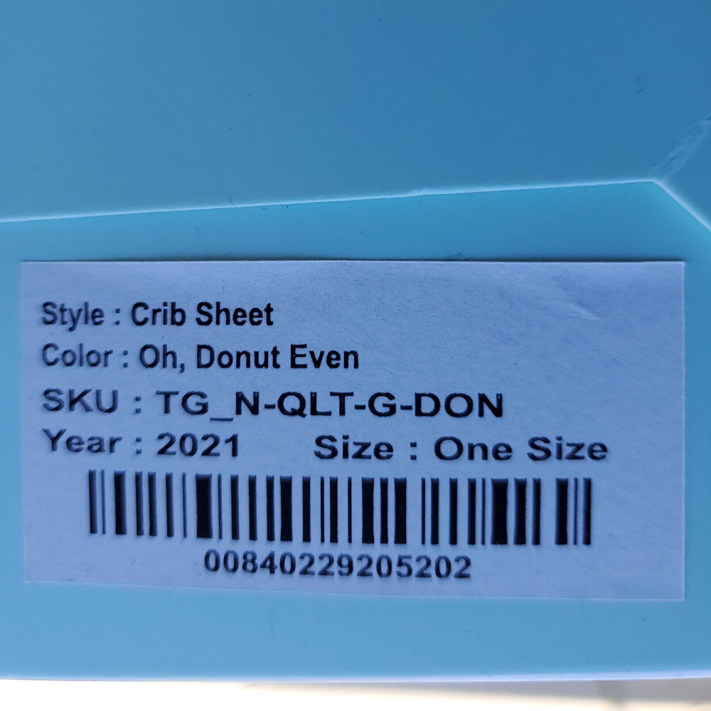 Layette by Monica + Andy Fitted Crib Sheet - Oh, Donut Even Pattern