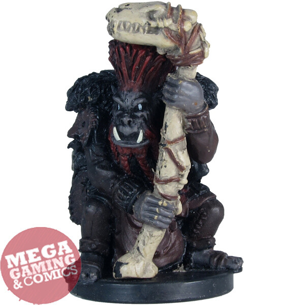 D&D Miniatures ORC DRUID #57 Dragoneye