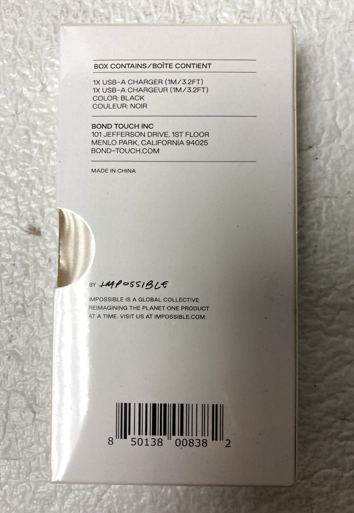 Bond Touch Bond Touch More USB Charger Original New