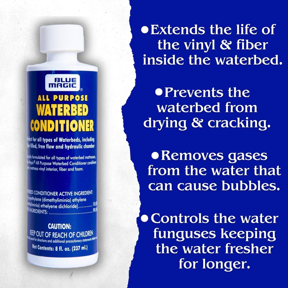 Blue Magic All Purpose Waterbed Conditioner, 8 fl oz (237 ml)