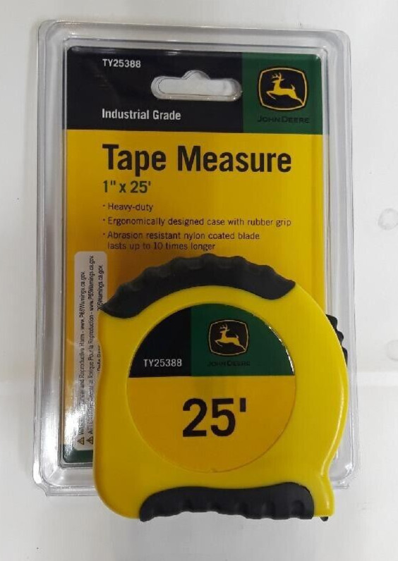 John Deere tape measure