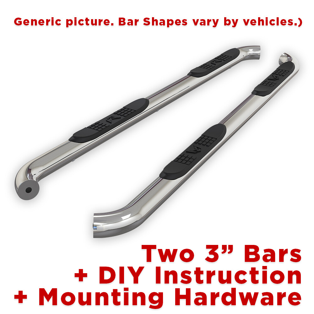 3" Nerf Bars for 2009-2015 Honda Pilot