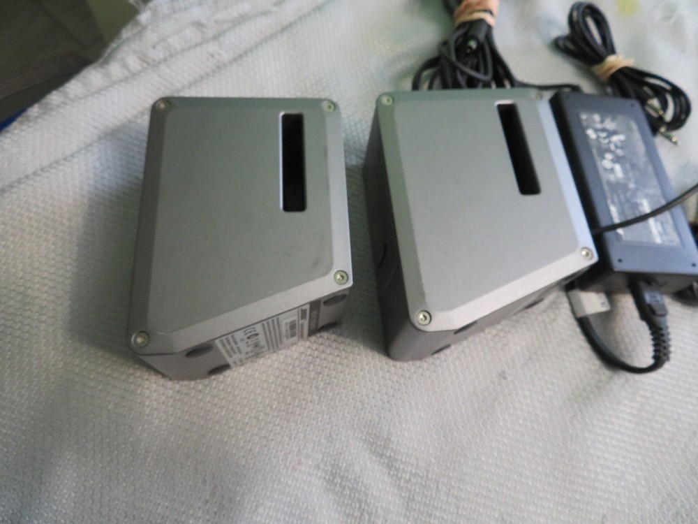 Bose Computer MusicMonitor Computer Speakers Desktop PC Silver Bose no Remote!