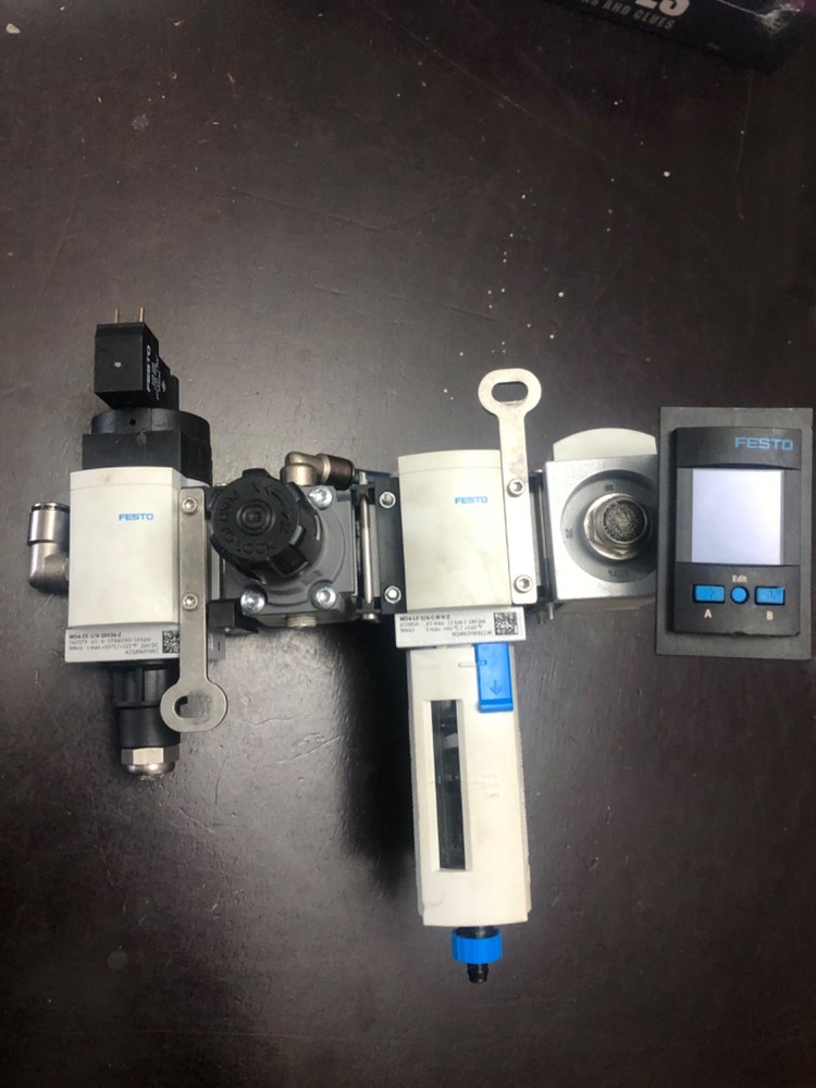 Festo Filter Regulator And Control Valve Bundle,Digital Display