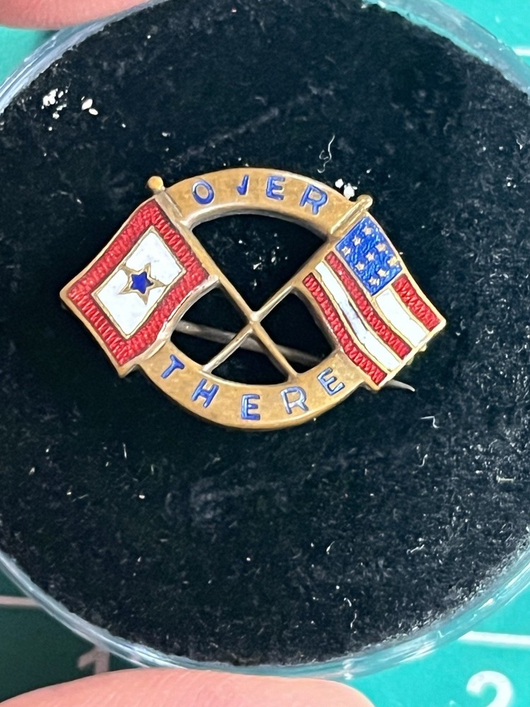 WW1 Homefront US Over There Pin #2
