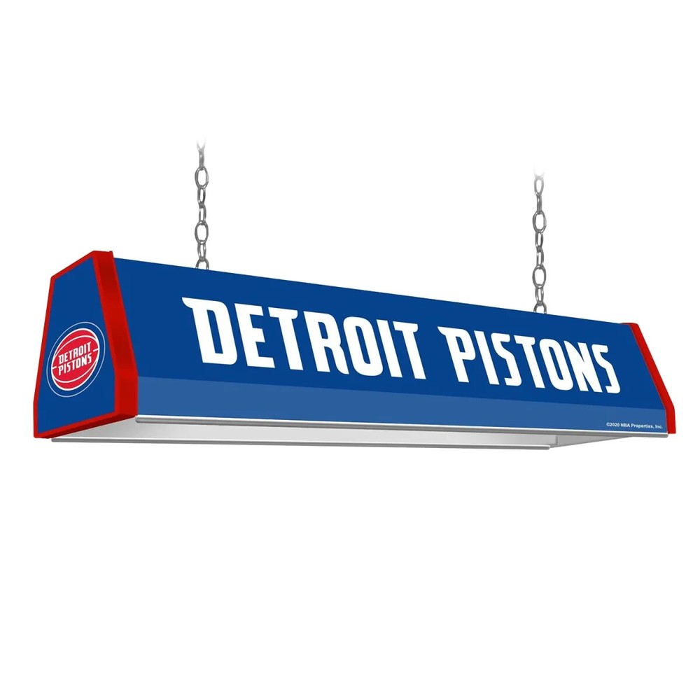 Detroit Pistons 40" Pool Table Light