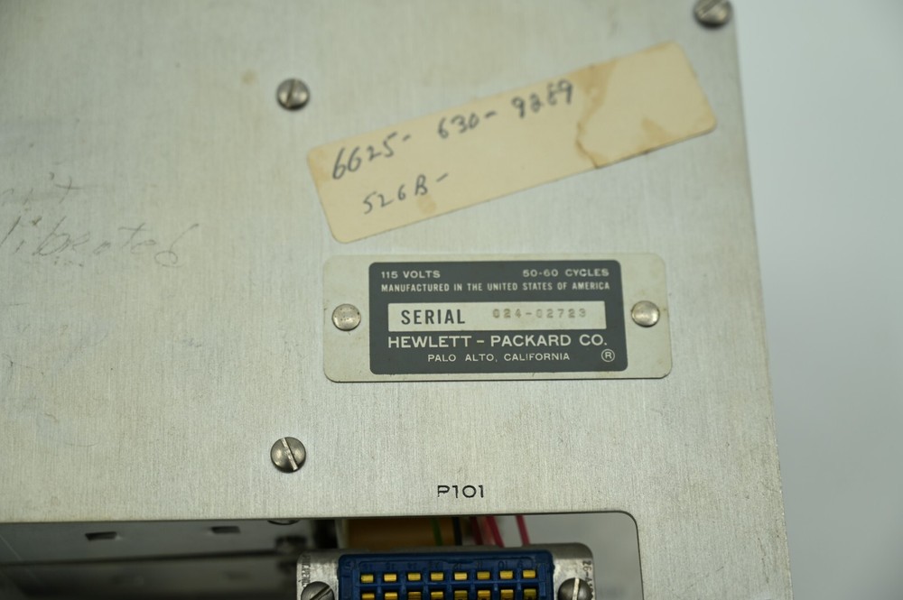 HP-526B Time Interval Hewlett-Packard Plugin for HP-524 Frequency Counter FR-38D