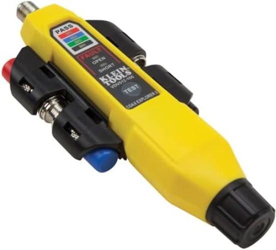Multi-Functional Klein Tools Coax Explorer 2: Battery-Powered Tester and Mapper
