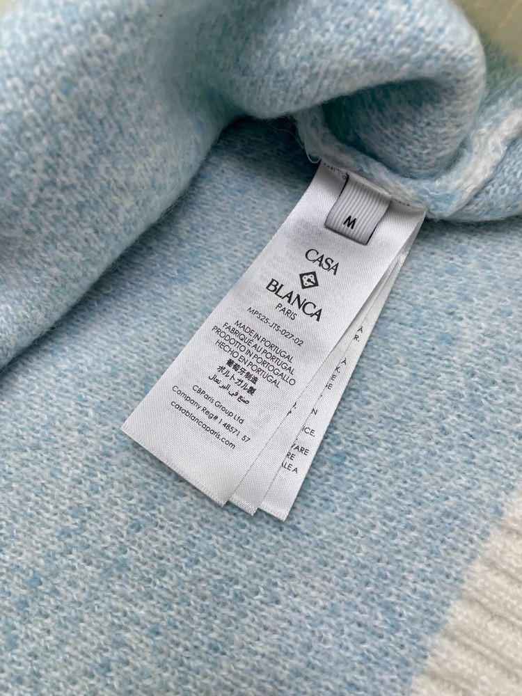 CASABLANCA Zippered Thick Jacket
