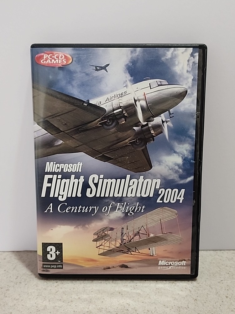 Microsoft Flight Simulator 2004 - A Century of Flight PC CD-ROM 4-Disc Set