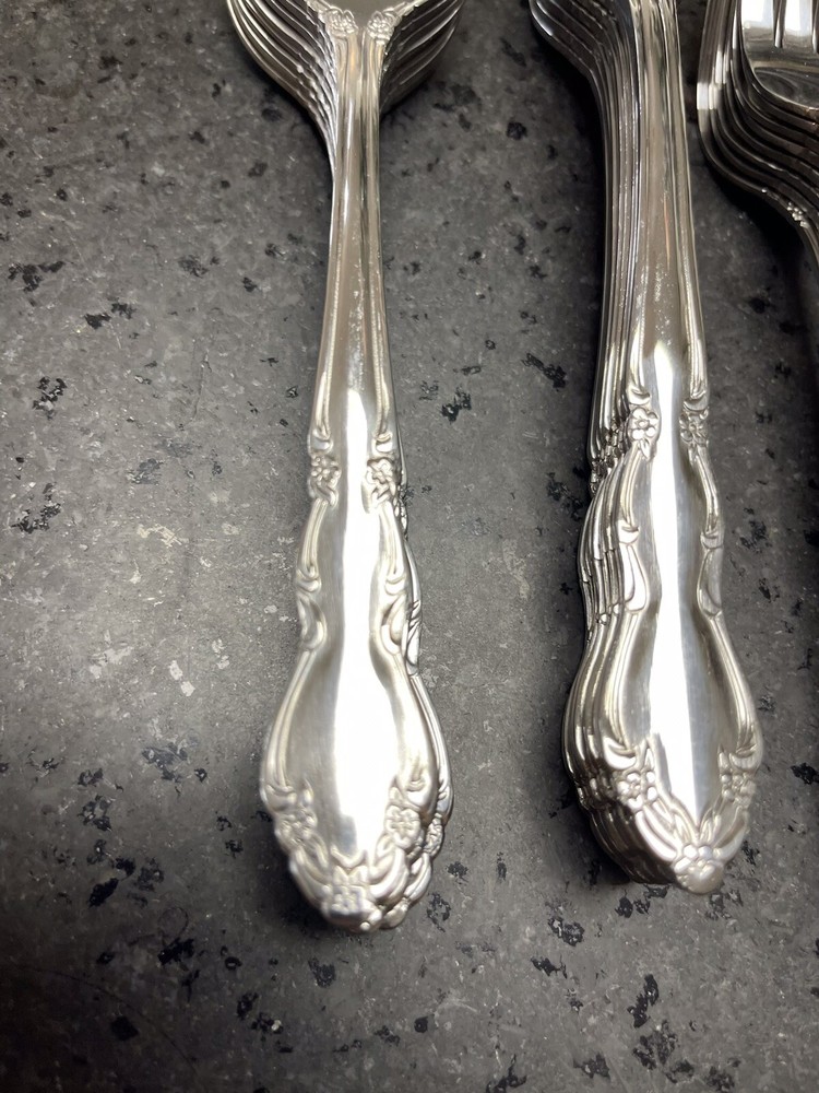 Stainless Flatware Setting For 8