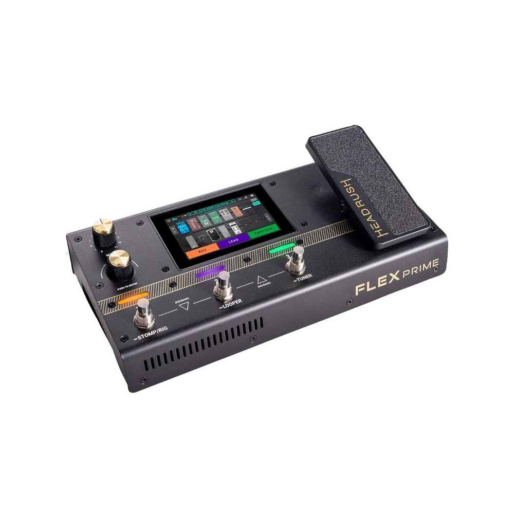 Headrush Flex Prime Compact Multi-FX Amp Modeler with 4" Touch Screen