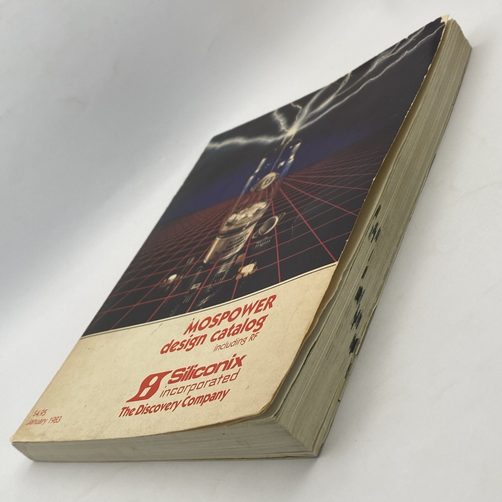 Siliconix MOSPower Design Catalog January 1983 Electronics Manual Including RF