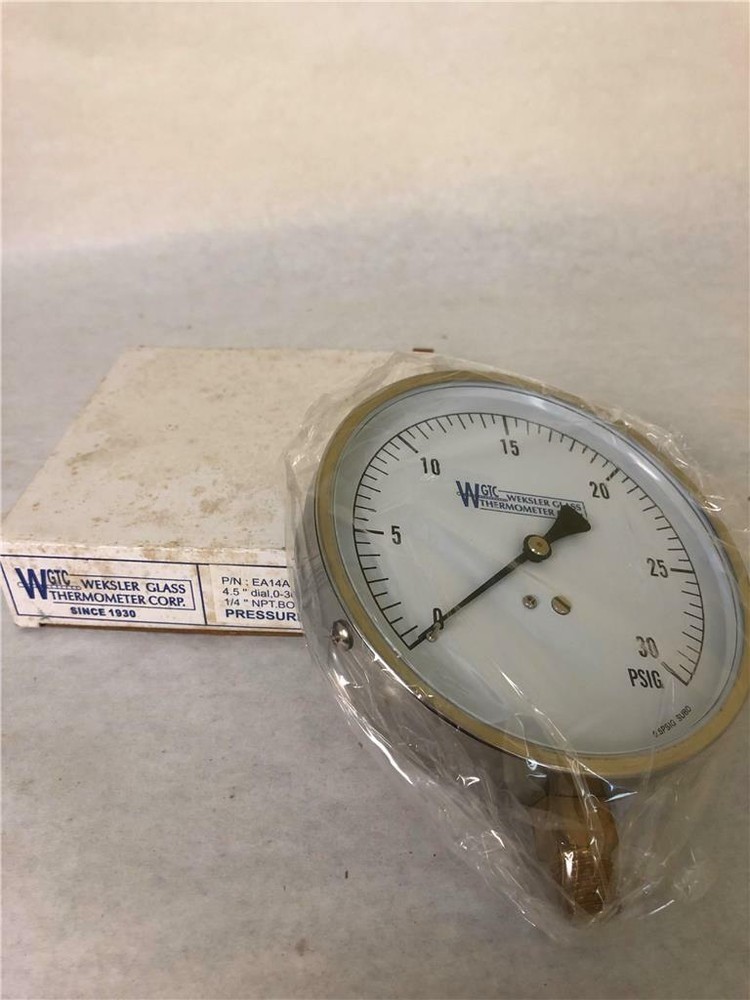 Weksler WGTC Pressure Gauge EA14A