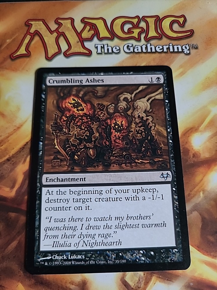 Crumbling Ashes - Eventide - MTG Magic the Gathering - NM