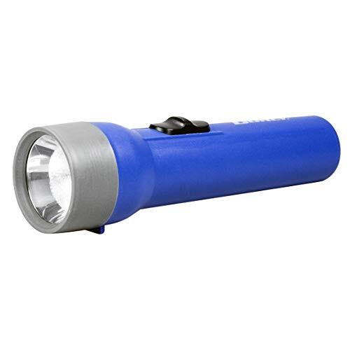 Dorcy 41-2460 Basic 1D LED Long Run Time Flashlight, Assorted Colors, Red