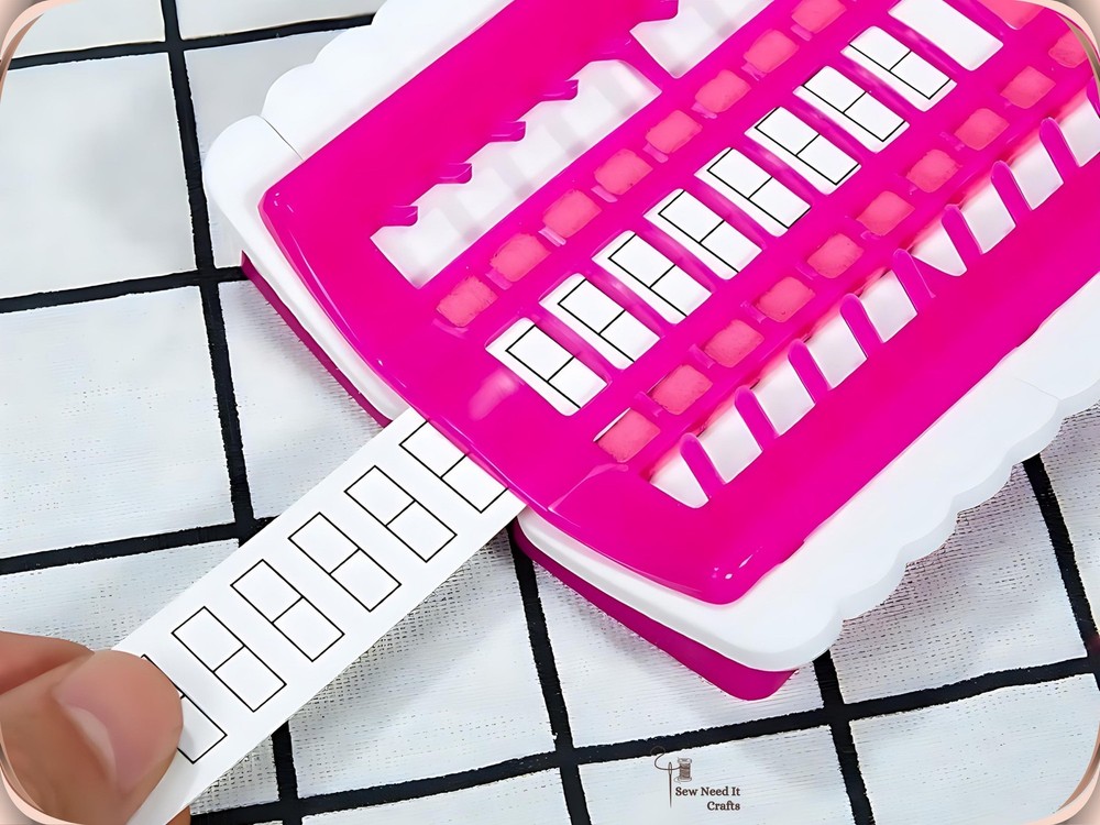 Embroidery Thread Organizer 30/50 Slots with Replaceable Number Cards