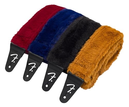 Fender/Poodle Plush Strap Black [Guitar Strap] From Japan