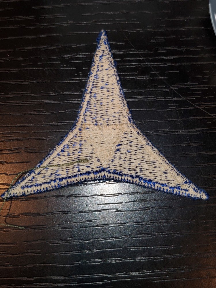 WWII US Army 3rd Corps Cut Edge Patch L@@K!!!