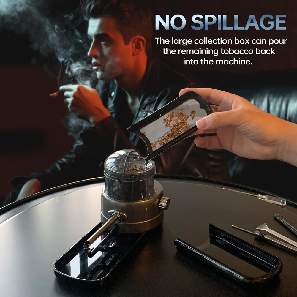 Cigarette Rolling Machine Joint Roller - Pre Roll Machine, Tobacco Grinder El...