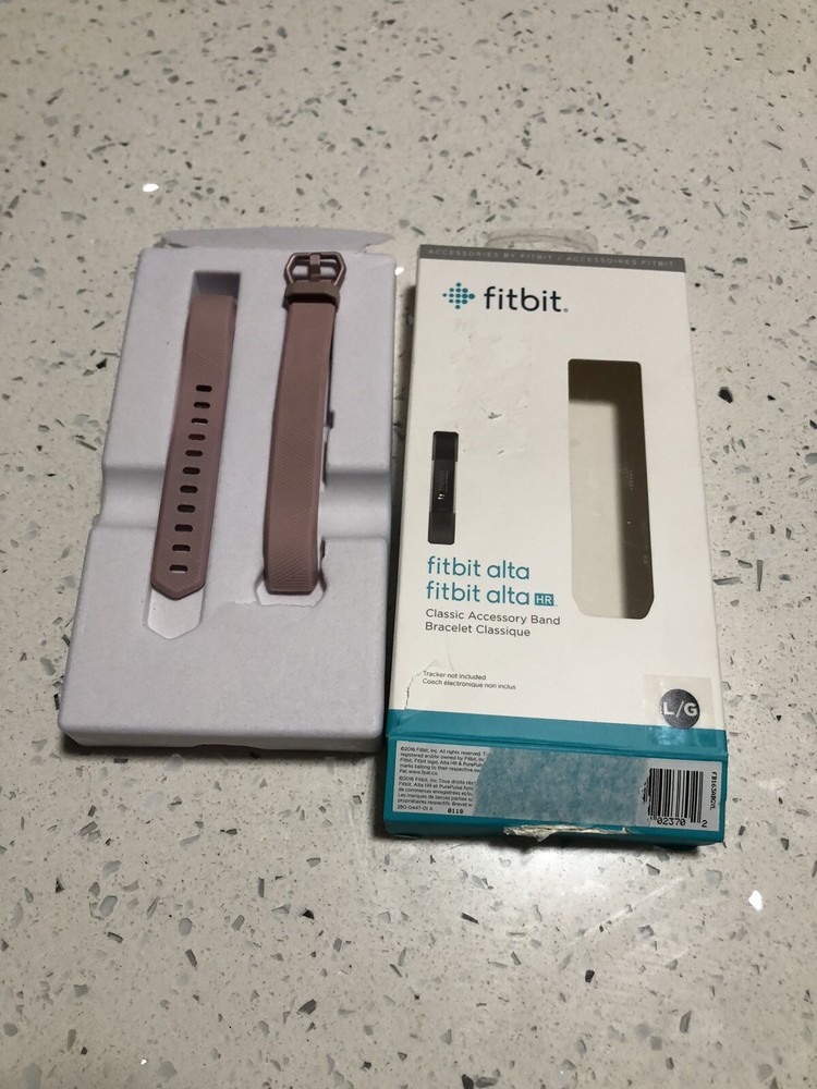 Fitbit Alta Classic Accessory Band Pink size L large