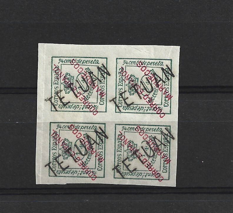 MOROCCO 1908 EDIFIL 23* CATALOG 30 EUROS
