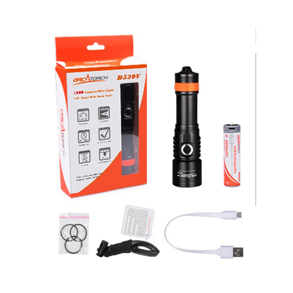 Orcatorch D530V 1200 Lumen Video Light