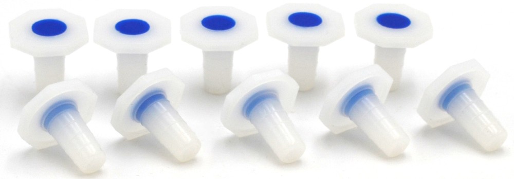 Stopper - Polypropylene - 10/19 Socket Size - 10 Pack