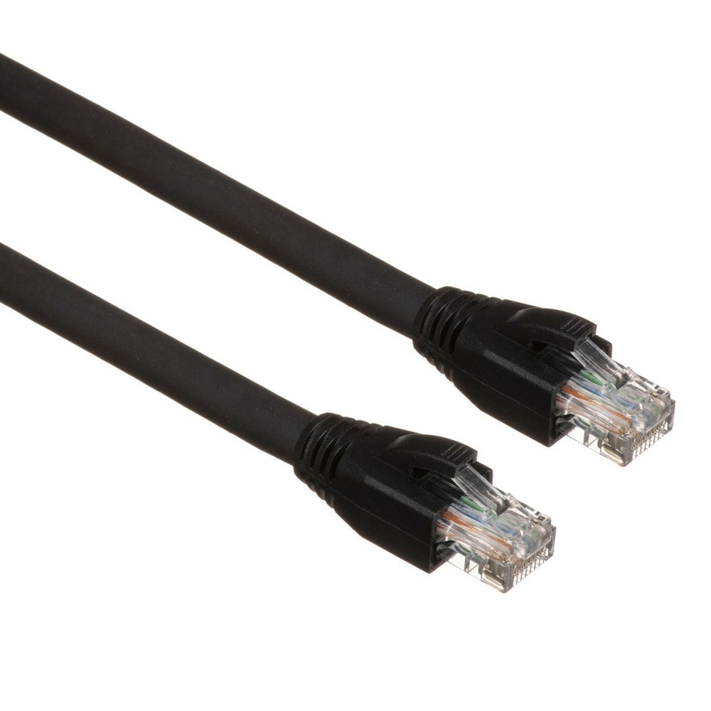 Comprehensive Pro AV/IT CAT6 Heavy Duty Snagless Patch Cable, 10' , Black