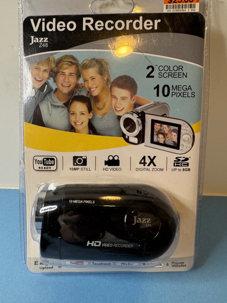 Jazz Z48 HD Video Recorder 10 Mega Pixels