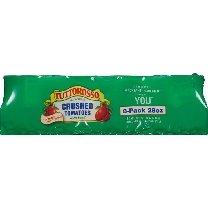 Tuttorosso Crushed Tomatoes with Basil (28 oz., 8 pk.)
