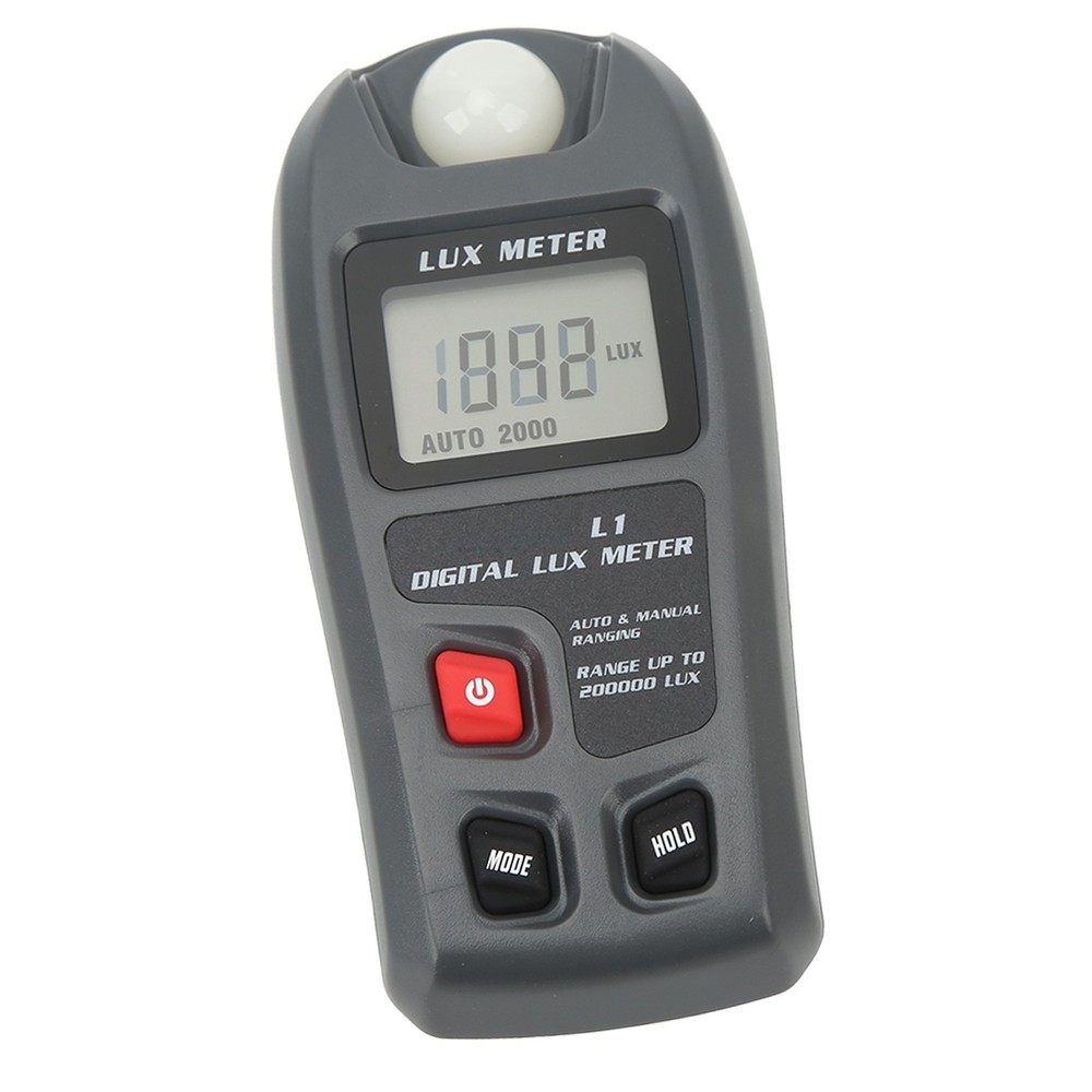 Digital Light Meter Illuminance Tester Luxmeter LCD Display Illuminometer