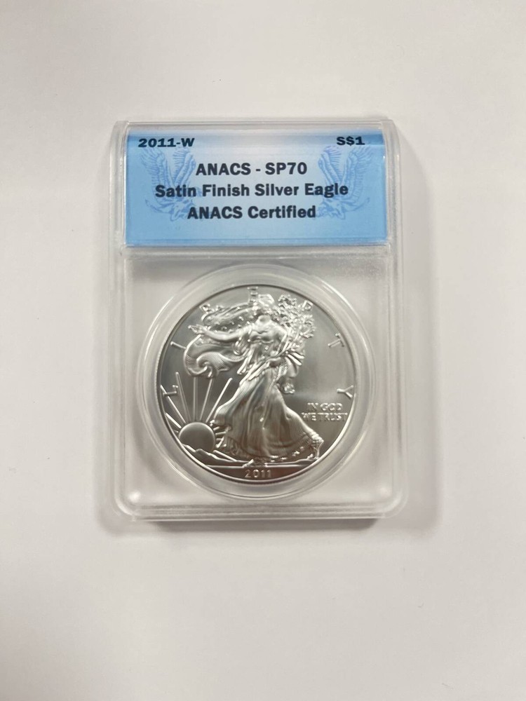 2011 - W - ANACS - SP70 - $1 Silver Eagle [B-1][B-9]