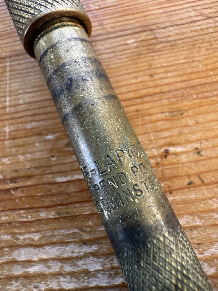 EZE Lap Diamond M Sharpener Rod w/ Leather Sheath