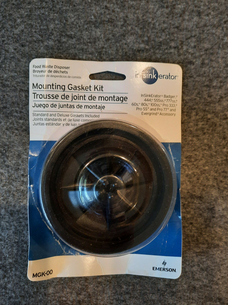 InSinkErator Mounting Gasket Kit, Black, MGK-OO