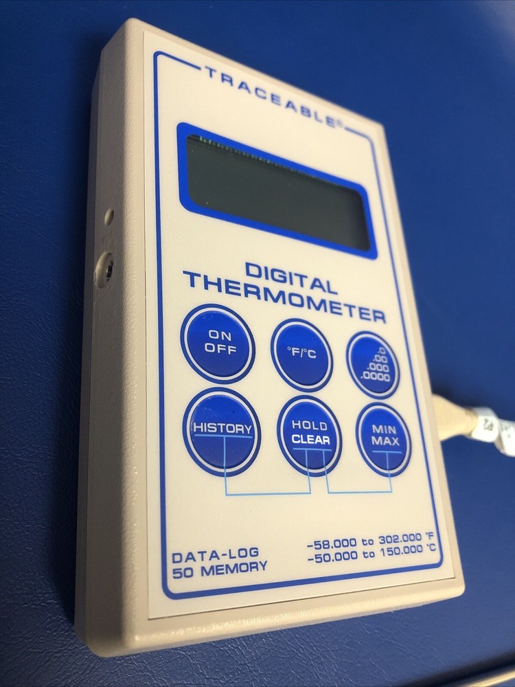 USED TRACEABLE DIGITAL THERMOMETER 4000 / 50 MEMORY