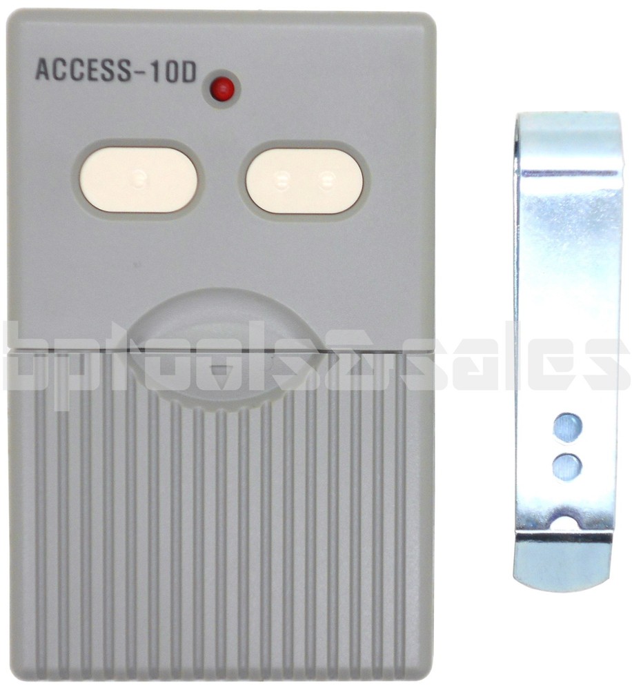 10 Digit Code 2 Buttons Remote Control Garage/Gate Transmitter Opener 300MHz