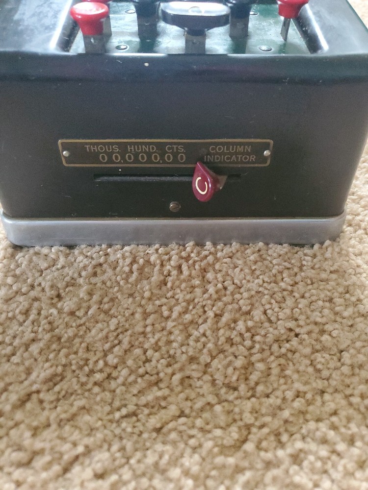 VINTAGE MONARCH LISTING ADDING MACHINE